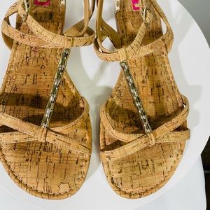 Elaine Turner Cork Sandals